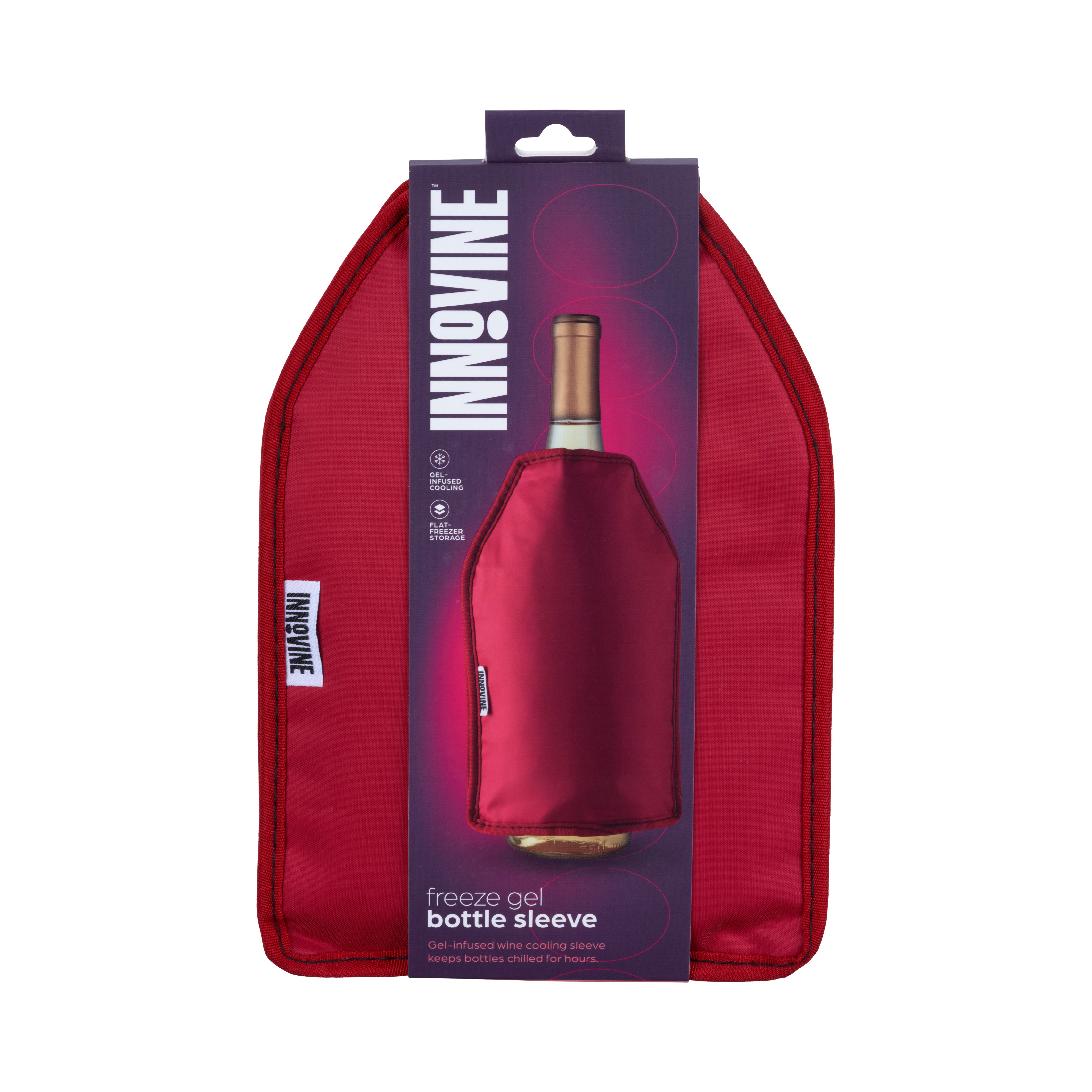 Freeze Gel Bottle Sleeve in Raspberry