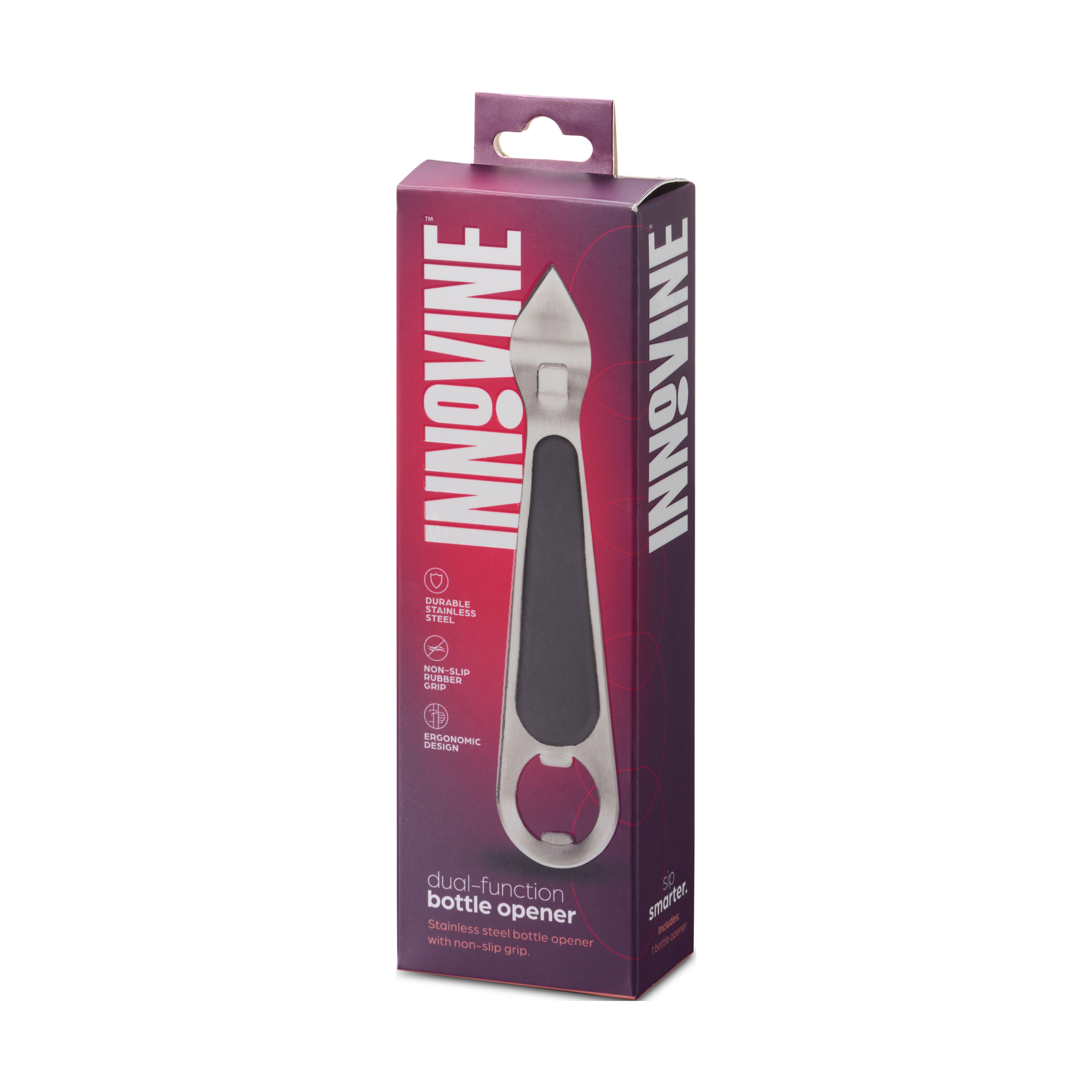 Dual-Function Bottle Opener