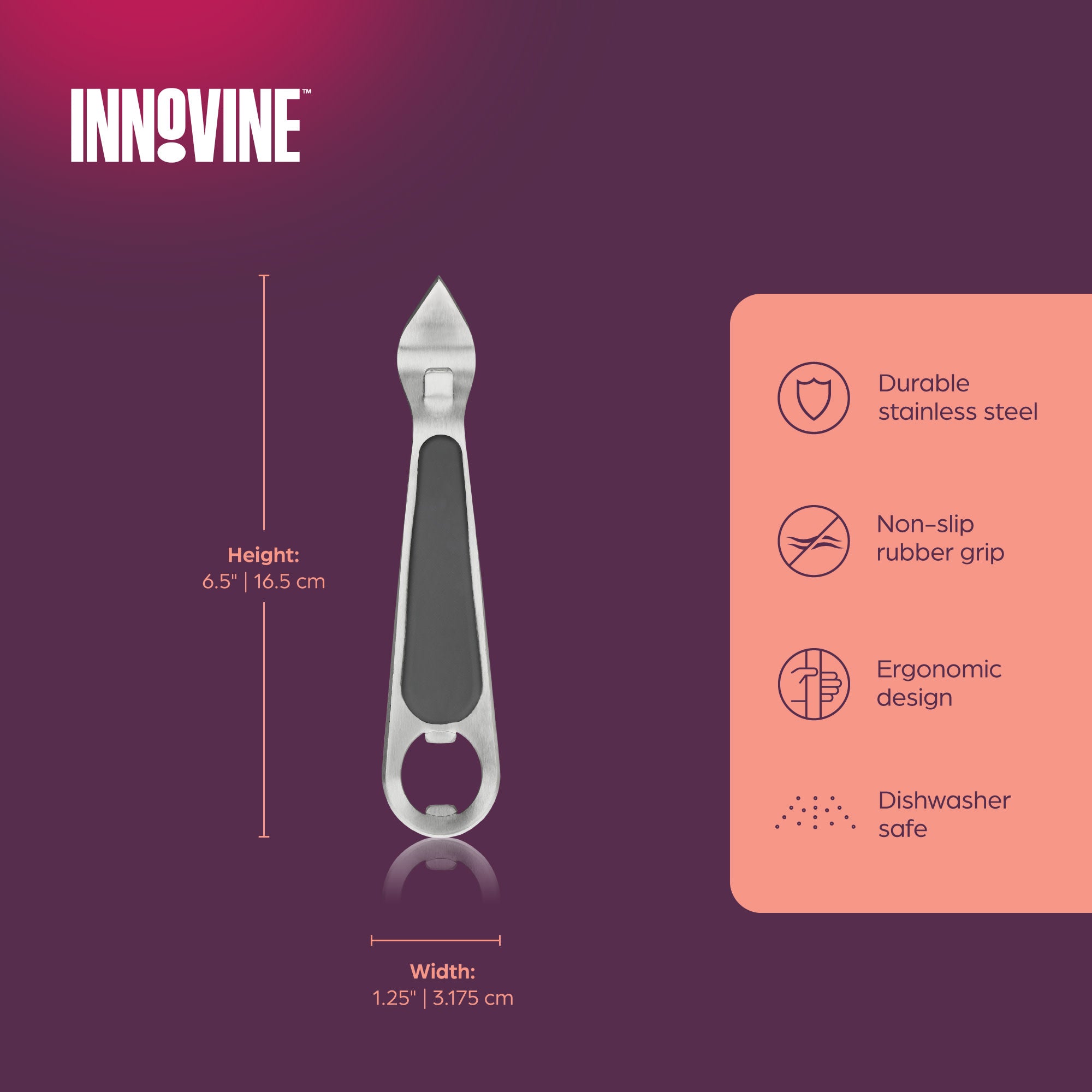 Dual-Function Bottle Opener